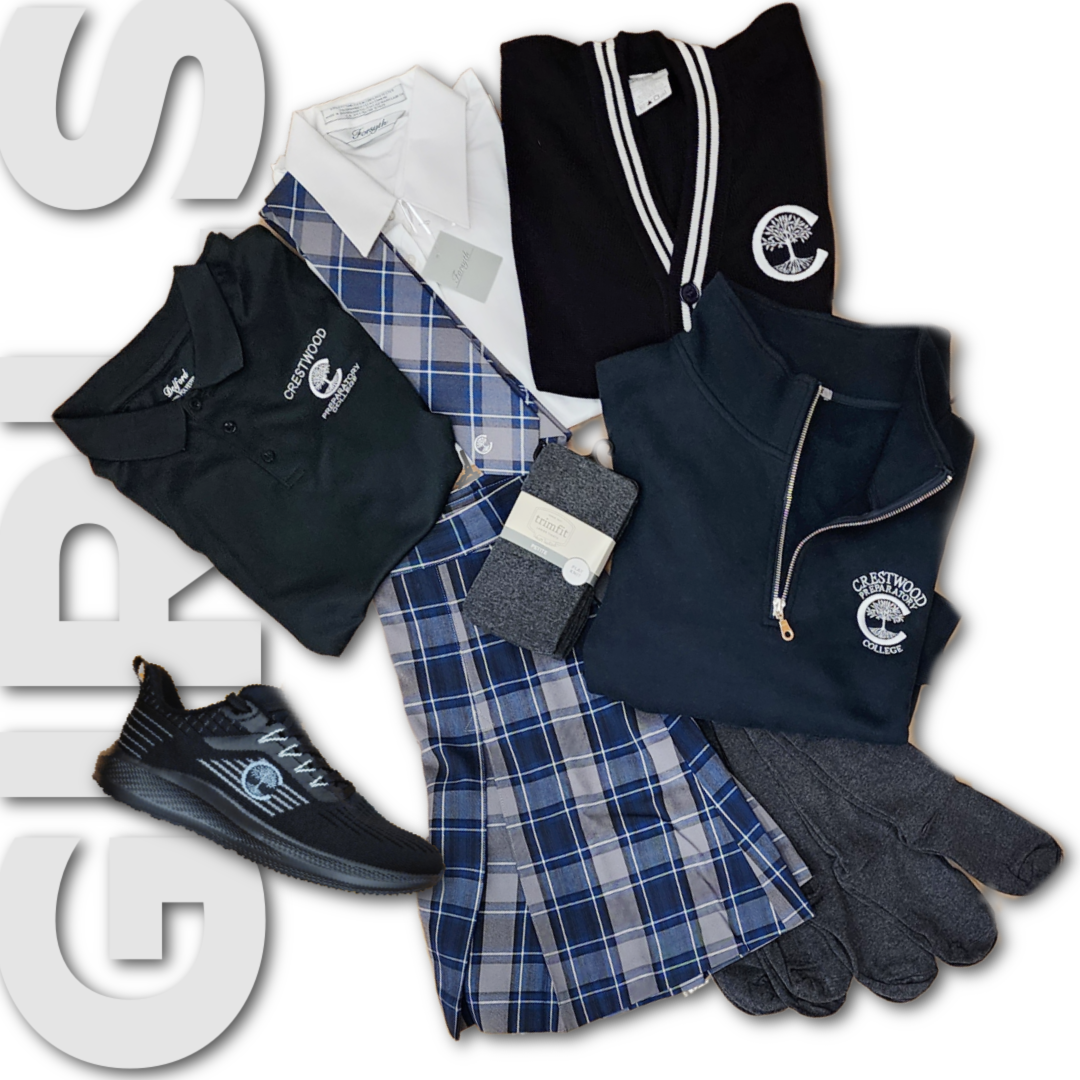 Paragon Blu School Uniforms, Crestwood Prep Girls Uniform, Toronto, Canada
